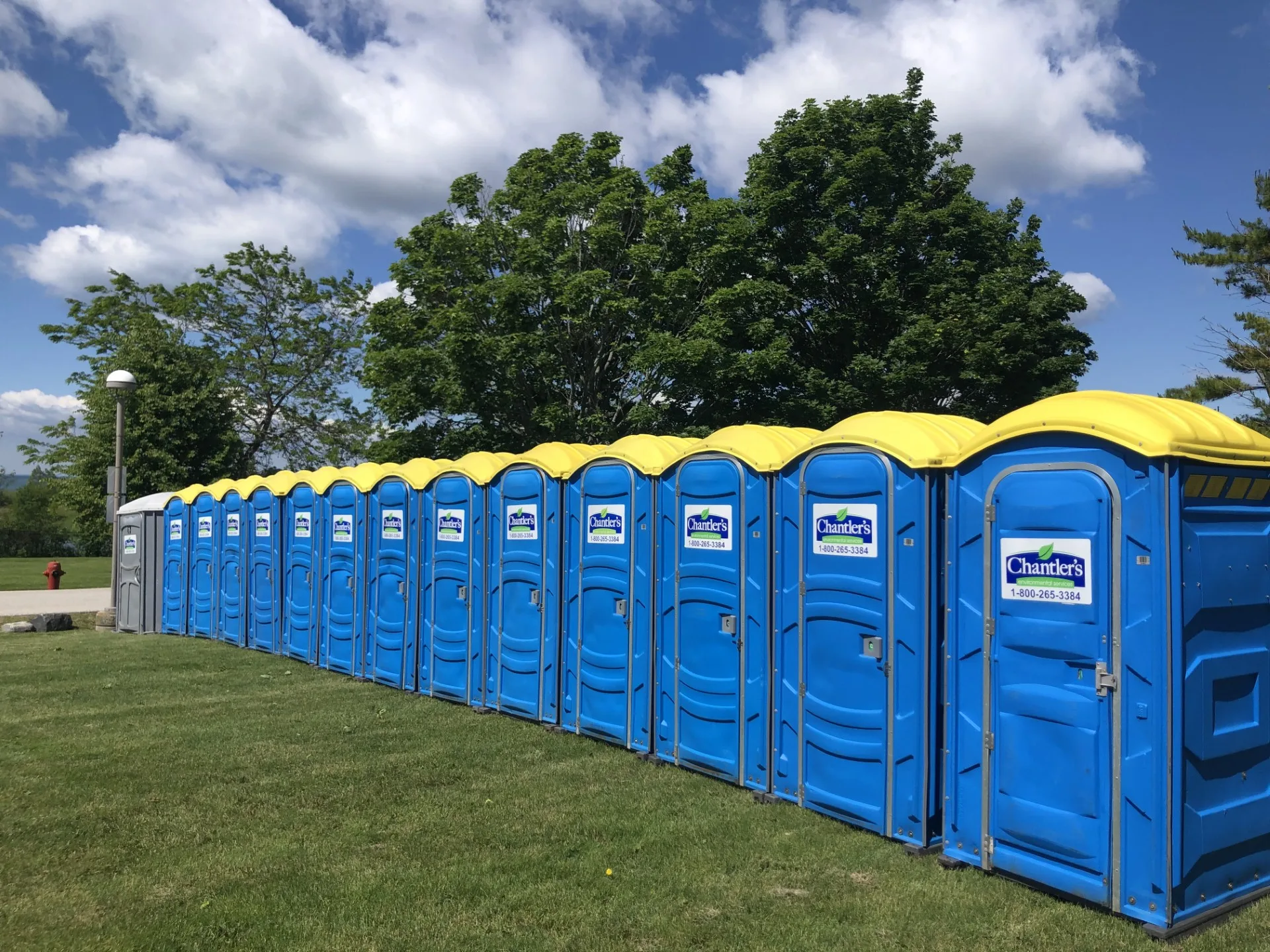 Event Portable Restroom Products Chantlers Environmental Services